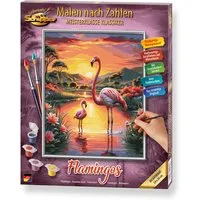 Schipper Malen nach Zahlen Meisterklasse Klassiker - Flamingos, Made in Germany
