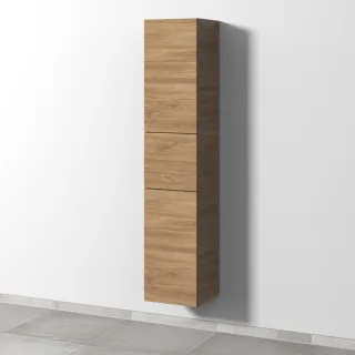 Sanipa 3way Hochschrank mit 2 Türen und 1 Auszug, Eiche-Kansas SM10259