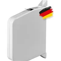 BAUHELD Aufputz-Gurtwickler Rolladen, Für Rolladengurt 14mm & 23mm, Einfädelautomatik, Schwenkbar bis 180°