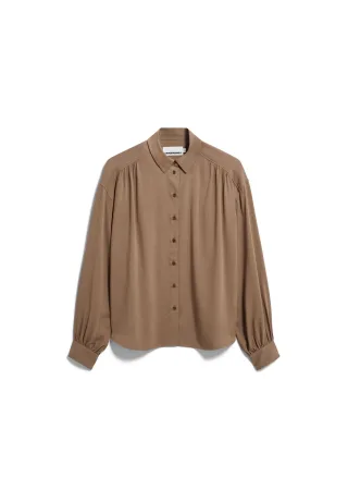 Armedangels - EFINARAA ECOVERO BLOUSE amberwood - Gr. - M