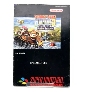 Donkey Kong Country 3: Dixie Kong's Double Trouble! [für Super Nintendo] Anleitung