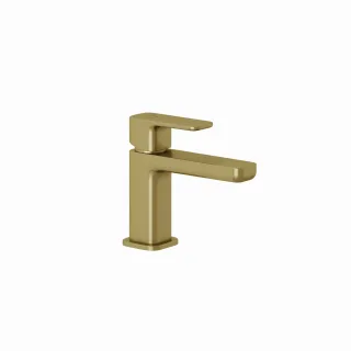 Kludi RENON Waschtischarmatur 85 ECO PLUS mit Ablaufgarnitur Brushed Gold (18) PVD, 42267N075 42267N075