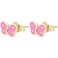 Adelia´s Paar Ohrhänger Ohrringe – Ohrstecker aus 333 Gold mit Emaille, Ideal als Geschenk für besondere Anlässe