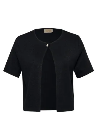CARTOON - Shirtjacke schwarz/schwarz - Gr. - 38
