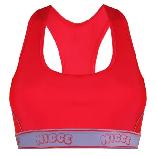 Nicce ärmellose rosa womens carbon racerback Sport Bra 203 2 15 04 0307