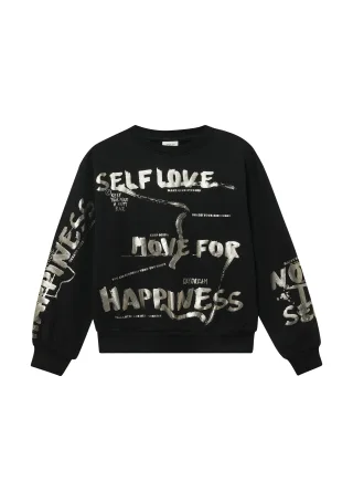 s.Oliver - Sweatshirt schwarz - Gr. - 158/164