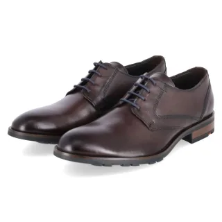 Lloyd Halbschuhe DRAMON 110 - Gr. 40,5 - Braun - Glattleder