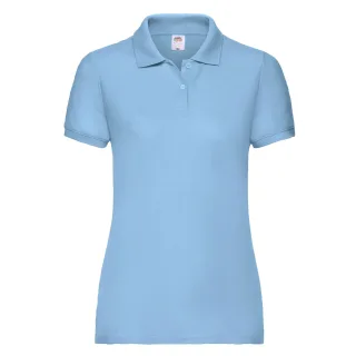 Fruit of the Loom - "65/35" Poloshirt für Damen (Himmelblau)