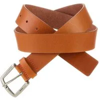 HUGO Ledergürtel Gordy Sz35 mit Logoprägung an der Schließe