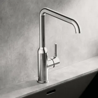Hansa HANSAVANTIS Style Küchenarmatur 54202207 seitenbedient, Ausladung 223mm, chrom