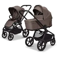 Moon Kombi-Kinderwagen Resea Fold Diamond Kombikinderwagen, Mit einem einzigen Handgriff inklusive Babywanne zusammenfaltbar