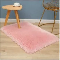 Rosnek Teppich Flauschig dick, rechteckig, weich warm, Boden Home Deko, Höhe: 60 mm