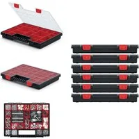Kistenberg Werkzeugbox Nors Organiser NORB40 (39,9 x 30,3 x 5 cm, 6 St., 6er-Set)