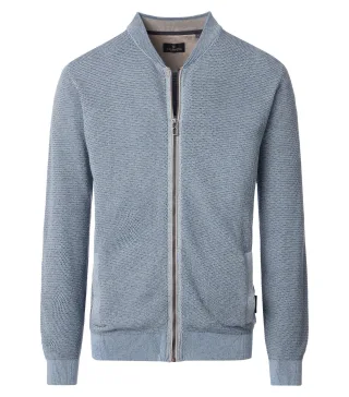CASAMODA - Strickjacke blau - Gr. - L