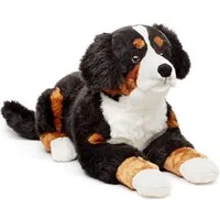 Uni-Toys Kuscheltier Berner Sennenhund, liegend - 70 cm (Länge) - Plüsch-Hund - Plüschtier, zu 100 % recyceltes Füllmaterial