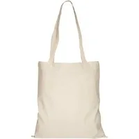 TEXXILLA Einkaufsbeutel Baumwolltasche CLASSIC langen Henkeln, 10 Stück