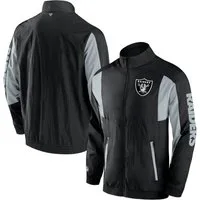 Fanatics Bomberjacke Fanatics Jacke Las Vegas Raiders Woven Track