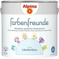 Alpina Wandfarbe 2,5 Liter Farbenfreunde Libellenblau No. 10