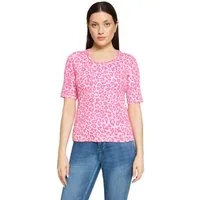 Betty Barclay Kurzarmshirt Damen mit Rippenstruktur (1-tlg)