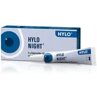 URSAPHARM Arzneimittel GmbH Augentropfen HYLO NIGHT Augensalbe 5 g, Verbessert den Tränenfilm und schützt die Augenoberfläche