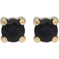 Firetti Paar Ohrstecker Schmuck Geschenk Gold 375 Ohrschmuck Ohrringe Solitär, mit Saphir, Smaragd oder Rubin