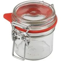 Chefkoch trifft Fackelmann Einmachglas Bügelverschlussglas 135ml – Perfekt zum Einmachen & Einkochen