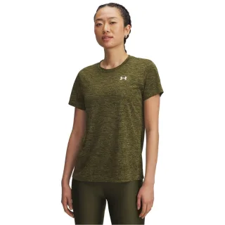 Under Armour - T-Shirt für Damen, kurzärmlig (Khakigrün)