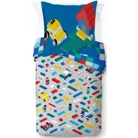 LEGO® Kinderbettwäsche Lego Let's Build, Linon, 2 teilig, 100% Baumwolle