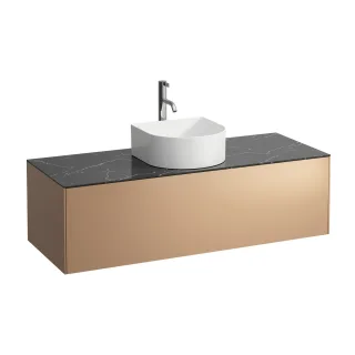 LAUFEN Waschtischunterschrank SONAR f.WT H812340/1/2/3 1 Schubl 1175x455AusschnWT?? m Kupfer&N H4054250341411