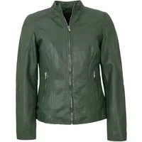 Jilani Lederjacke Fulya Jilani - Damen Lederjacke Lammnappa salbei