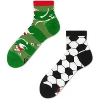 Many Mornings Sneakersocken Many Mornings Quarters Football Fan (1 Paar, 1-Paar, 1 Paar) immer ein dismatching Paar