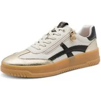 MARCO TOZZI by GMK Plateausneaker Freizeitschuh, Halbschuh, Schnürschuh mit Kontrastbesätzen