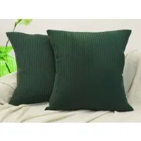 Amilian Kissenbezüge - 2er Set Kissenbezug - Kissenhüllen - Zierkissenbezüge, (2 Stück), 40x40 cm, Kissenhülle für Sofakissen, Dekokissen, Kissen, Zierkissen.