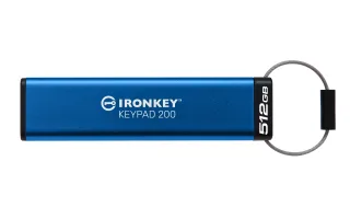 Kingston IronKey Keypad 200 | ikkp200/512gb | USB-Flash-Laufwerk