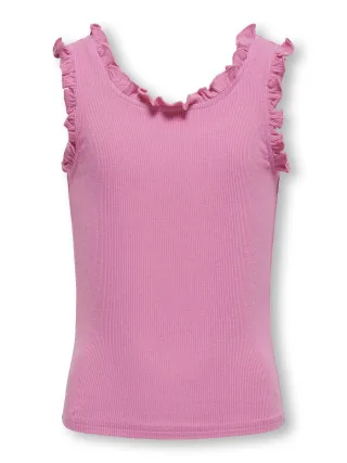 KIDS ONLY - KOGBELIA S/L STRAP TOP JRS wild orchid - Gr. - 158/164