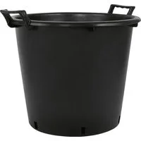 Geli Pflanzkübel Geli Pflanzcontainer Ø 45 x 45 cm schwarz