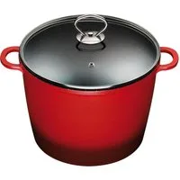 KING Kochtopf, Aluminiumguss, mit keramischer Innenbeschichtung, Ø 24 cm, 7 Liter, Induktion