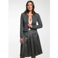 Spieth & Wensky Trachtenstrickjacke Eslem (1-tlg) S&W Metalllabel am Jackenbund
