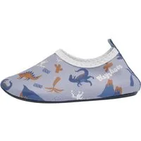 Playshoes Barfuß-Schuh Dino allover Badeschuh