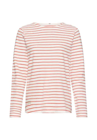 camel active - Jerseyshirt aus 100% Baumwolle pumpkin stripes - Gr. - S