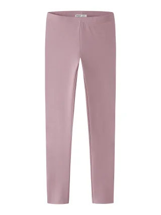 NAME IT - NKFDAVINA SOLID SWE LEGGING BRU N NOOS Lilas - Gr. - 92
