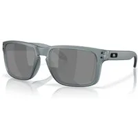 Oakley Sonnenbrille Holbrook Polarisiert (Glasfarbe: Prizm black polarized) crystal grau