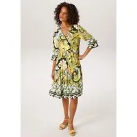 Aniston CASUAL Tunikakleid mit farbenfrohen, großflächigem Paisley-Druck