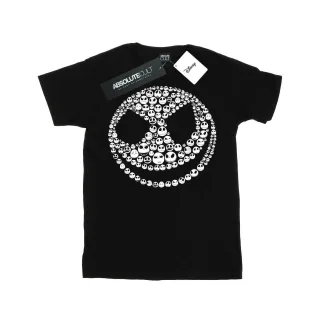 Disney - "Nightmare Before Christmas Jack Skull Collage" T-Shirt für Damen (Schwarz)