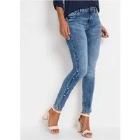 bonprix Skinny-fit-Jeans Skinny fit Passform, Innenbeinlänge ca. 77,5 cm in Größe 38