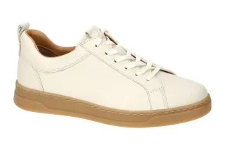 Tamaris 1-23780-42 Beige Sneaker Echtleder mit Tamaris PURERELAX Fu?bett