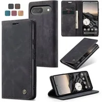CaseMe Handyhülle Hülle für Google Pixel Klapphülle Google Pixel 9 Pro Schwarz