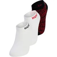 HUGO Kurzsocken 3P AS LOGO AOP CC