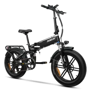 [EU DIRECT] Paselec PX6 Electric Bike 48V 12Ah 750W (Peak 1500W) Motor Recommended Top Speed 25KM/H 20x4.0 Fat Tire 55KM
