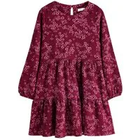 Next Jerseykleid Langärmeliges Jerseykleid in Knitteroptik (1-tlg)